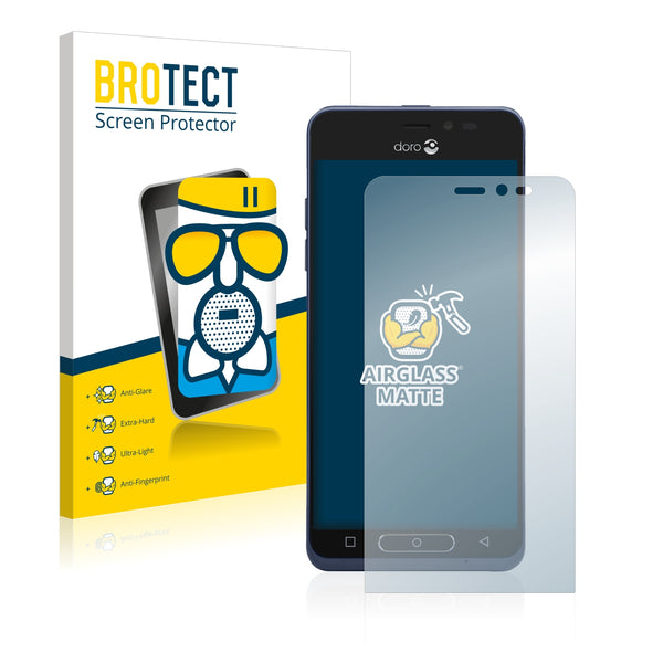 BROTECT AirGlass Matte Glass Screen Protector for Doro 8035