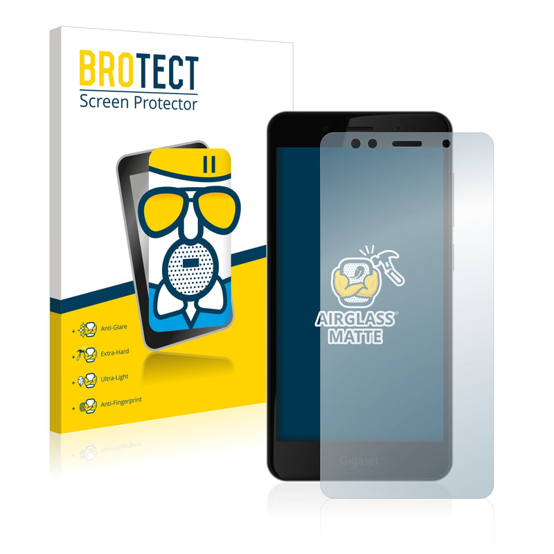 BROTECT AirGlass Matte Glass Screen Protector for Gigaset GS180