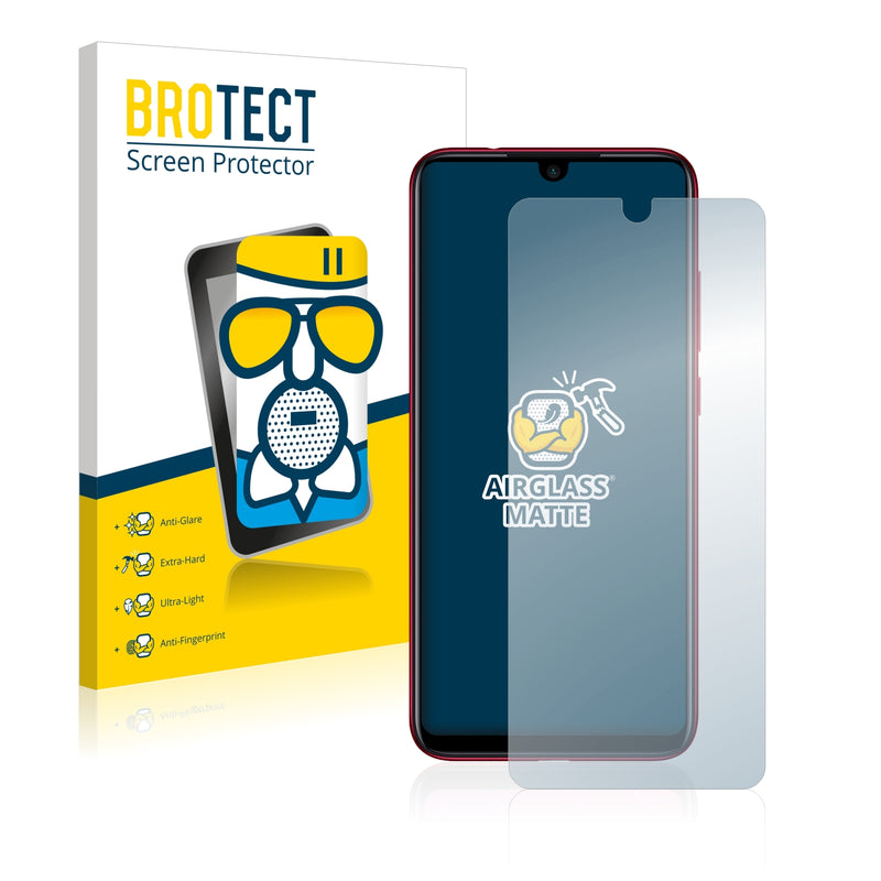 BROTECT AirGlass Matte Glass Screen Protector for Xiaomi Redmi Note 7 Pro