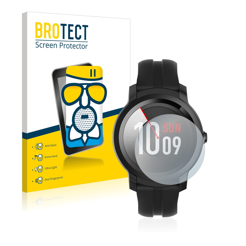 BROTECT AirGlass Matte Glass Screen Protector for Mobvoi Ticwatch E2