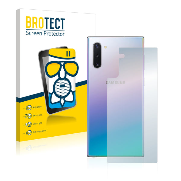 BROTECT AirGlass Matte Glass Screen Protector for Samsung Galaxy Note 10 (Back)