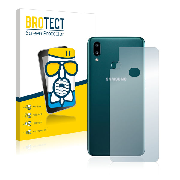 BROTECT AirGlass Matte Glass Screen Protector for Samsung Galaxy A10s (Back)