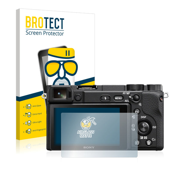 BROTECT AirGlass Matte Glass Screen Protector for Sony Alpha 6100