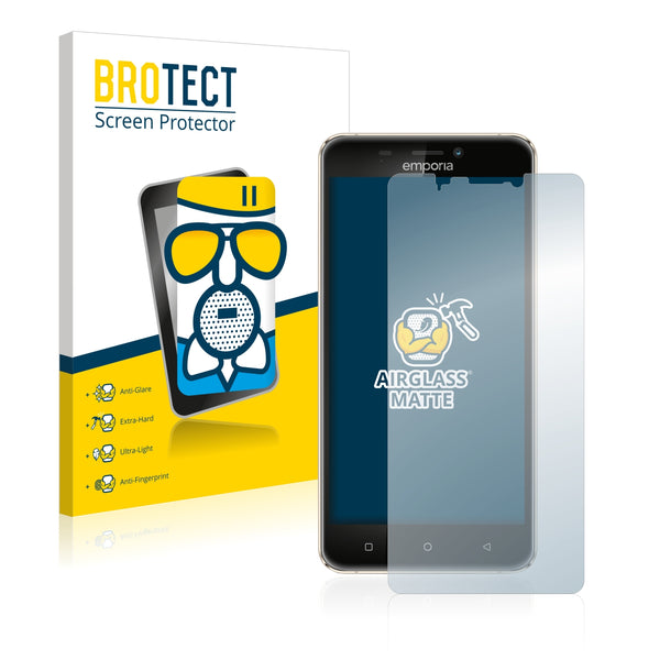 BROTECT AirGlass Matte Glass Screen Protector for Emporia Smart 2
