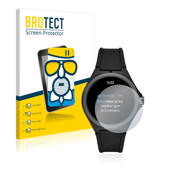 BROTECT AirGlass Matte Glass Screen Protector for Puma Gen 4 Heart Rate Smartwatch