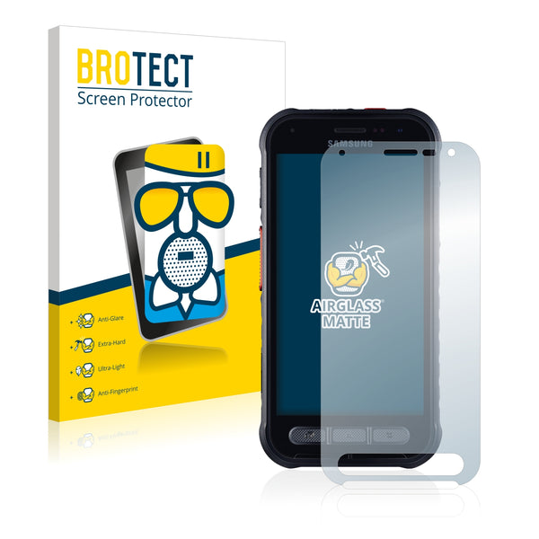 BROTECT AirGlass Matte Glass Screen Protector for Samsung Galaxy Xcover FieldPro