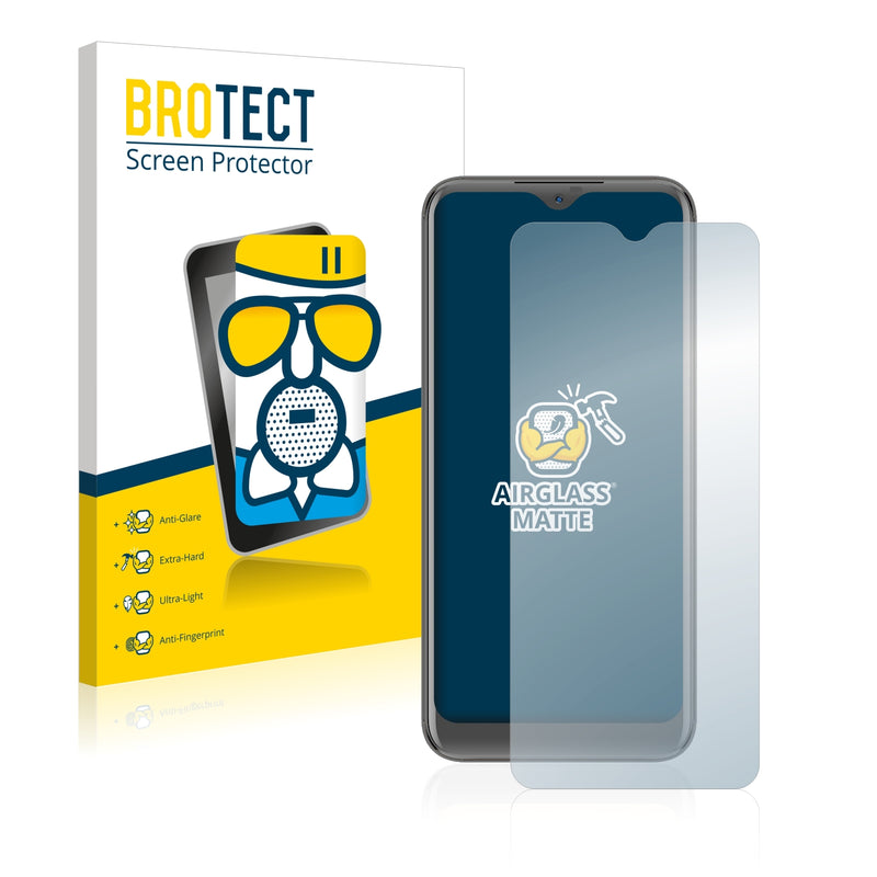 BROTECT AirGlass Matte Glass Screen Protector for Logicom Le Spark