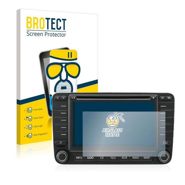 BROTECT AirGlass Matte Glass Screen Protector for Volkswagen Touran 1T 2003-2015 MFD 2 6.5