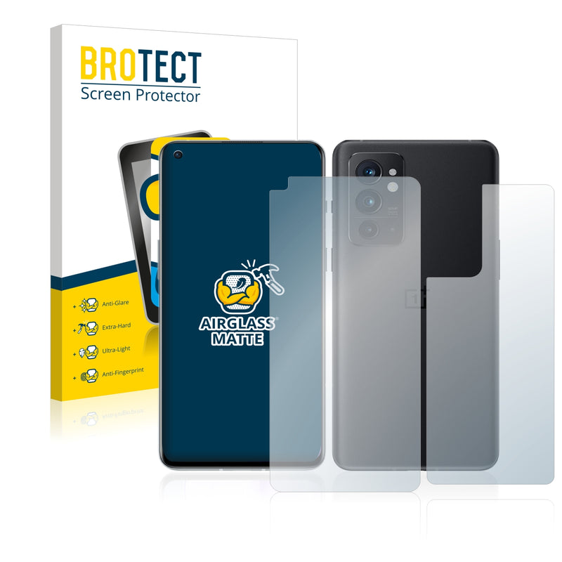 BROTECT Matte Screen Protector for OnePlus 9RT 5G (Front + Back)