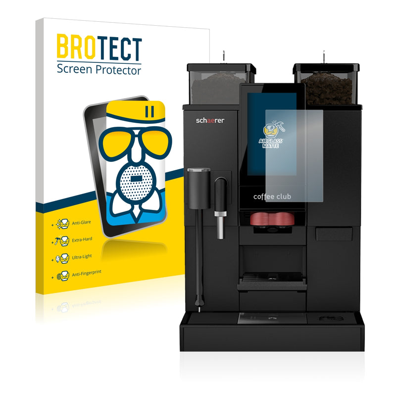 BROTECT Matte Screen Protector for Schaerer Coffee Club