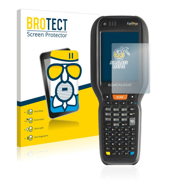 BROTECT AirGlass Matte Glass Screen Protector for Datalogic Falcon X3 Plus