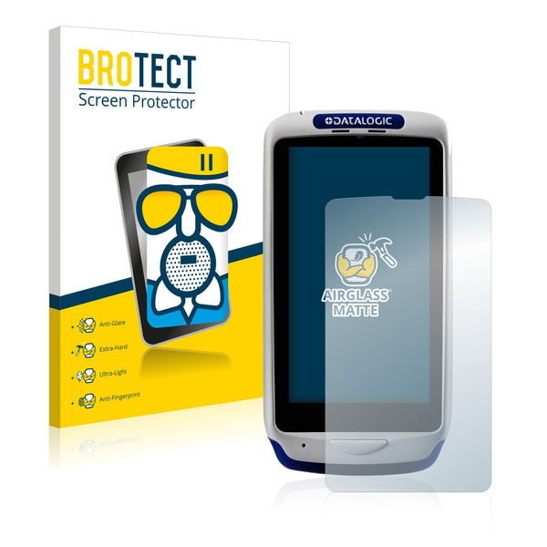 BROTECT AirGlass Matte Glass Screen Protector for Datalogic Joya Touch A6