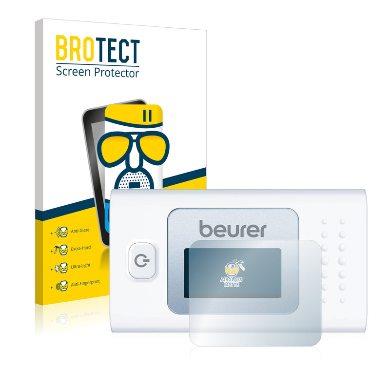 BROTECT AirGlass Matte Glass Screen Protector for Beurer PO 35
