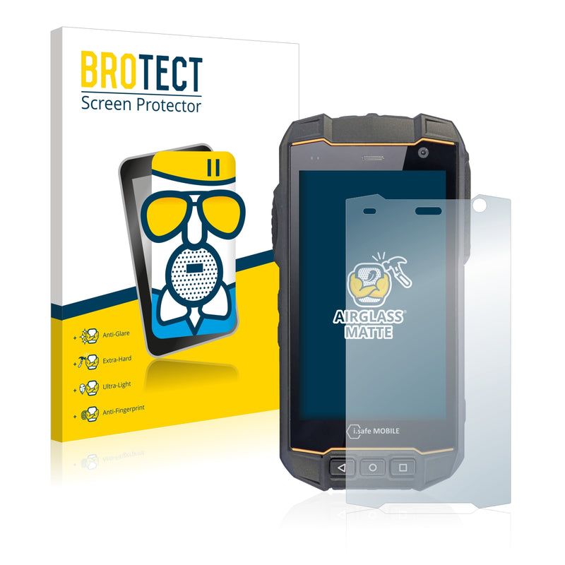 BROTECT AirGlass Matte Glass Screen Protector for i.safe IS530.RG