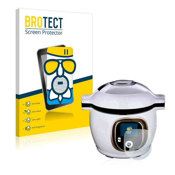 BROTECT AirGlass Matte Glass Screen Protector for Krups Cook4me+ Connect