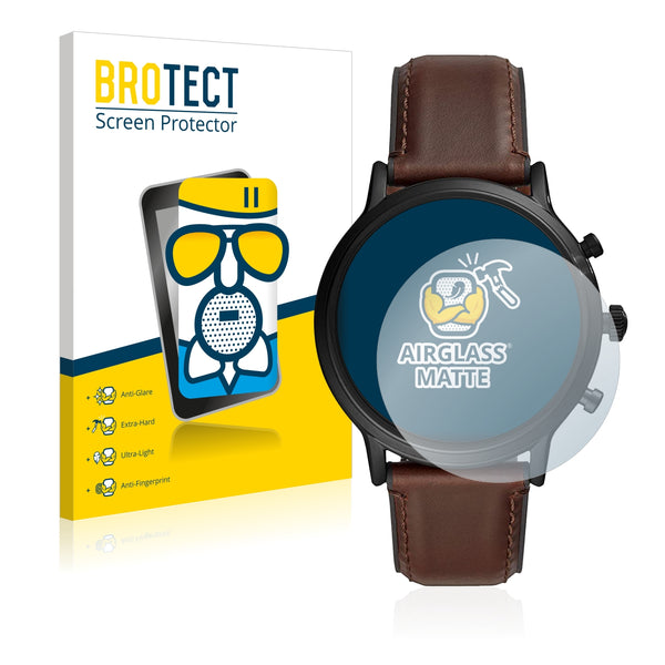BROTECT AirGlass Matte Glass Screen Protector for Fossil Gen 5