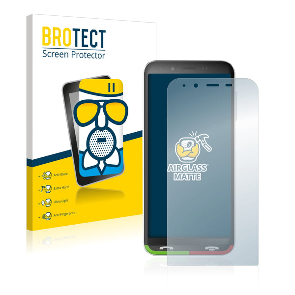 BROTECT AirGlass Matte Glass Screen Protector for Emporia SuperEasy