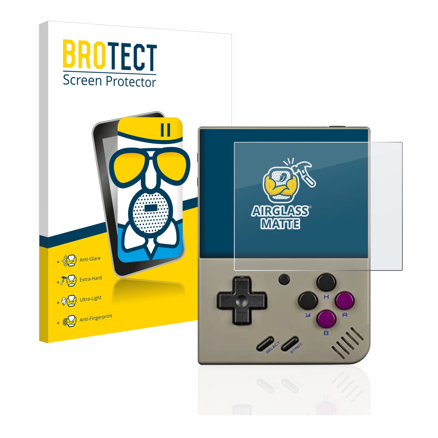 Anti-Glare Screen Protector for Miyoo Mini Plus - ScreenShield - The ...