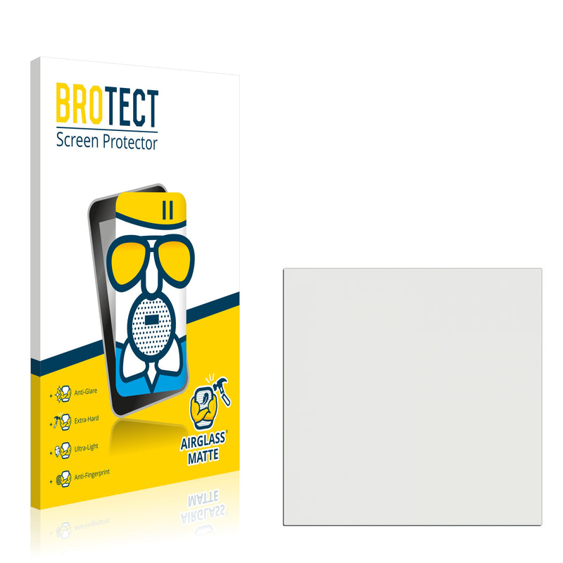 BROTECT AirGlass Matte Glass Screen Protector for Qlocktwo W39