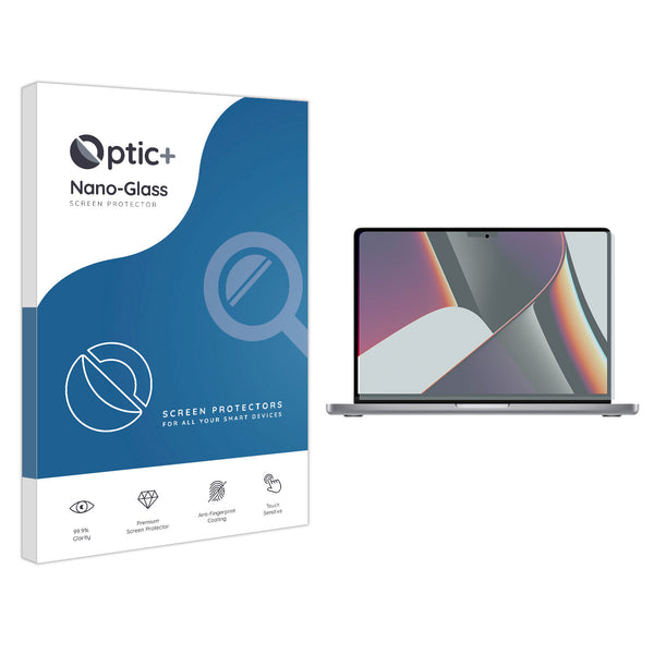 Optic+ Nano Glass Screen Protector for Apple MacBook Pro 14 2021