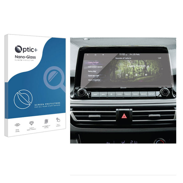 Optic+ Nano Glass Screen Protector for Kia Seltos 2022 Infotainment System