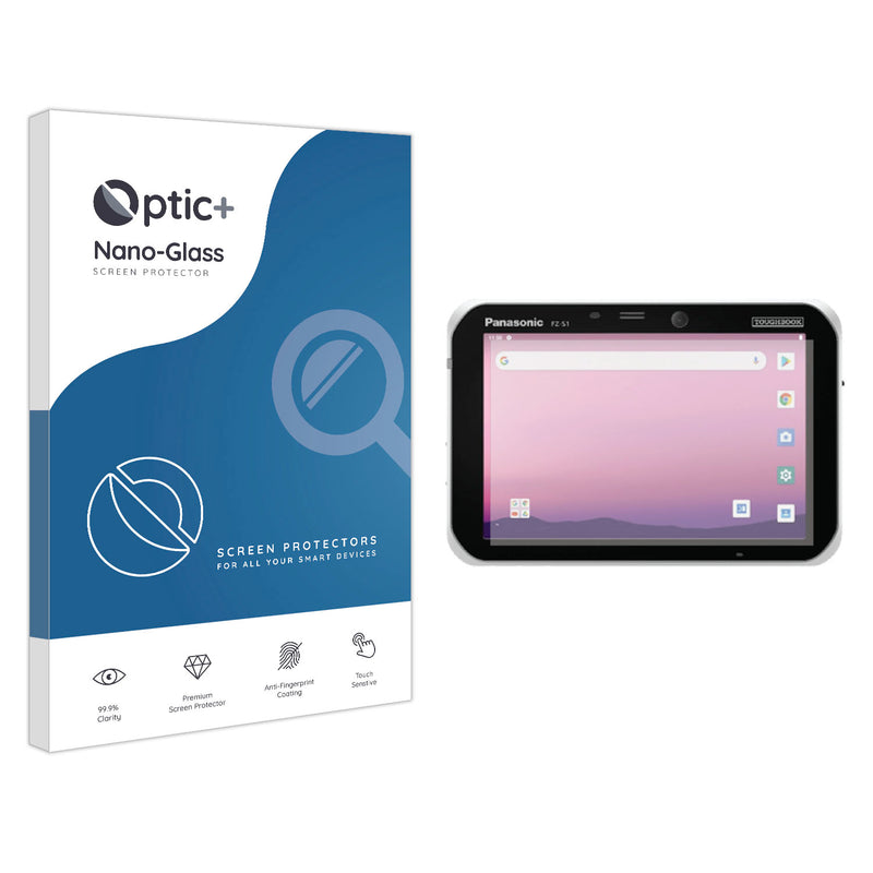 Optic+ Nano Glass Screen Protector for Panasonic Toughpad FZ-S1